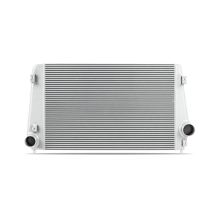 Mishimoto 17-19 GM 6.6L L5P Duramax Intercooler - Silver - Bull Strap