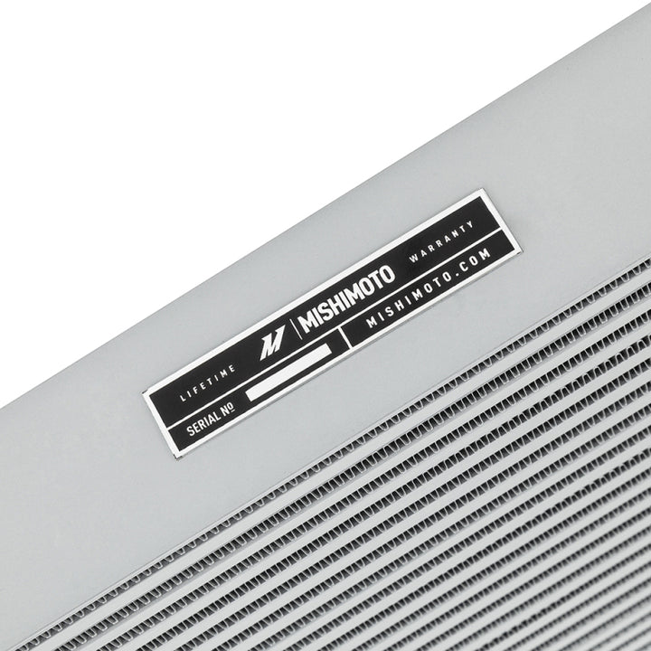 Mishimoto 17-19 GM 6.6L L5P Duramax Intercooler - Silver - Bull Strap
