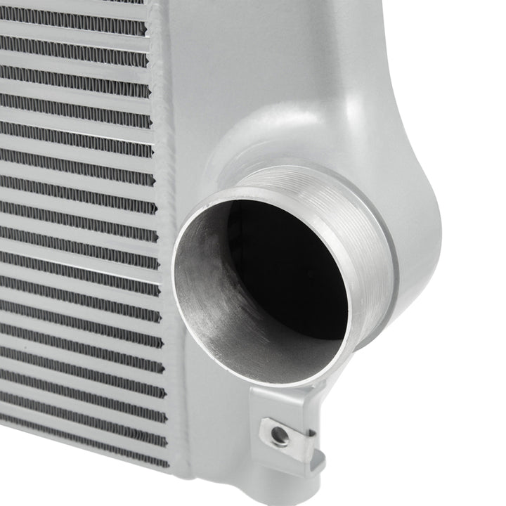 Mishimoto 17-19 GM 6.6L L5P Duramax Intercooler - Silver - Bull Strap
