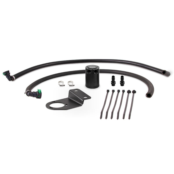 Mishimoto 19+ Ford Ranger Baffled Oil Catch Can Kit - Black - Bull Strap