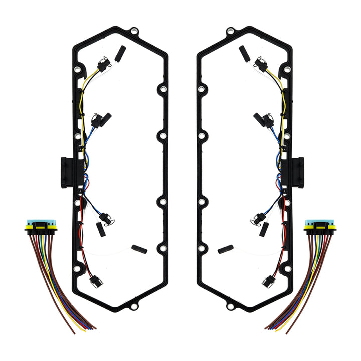 Mishimoto 1998-2003 Ford 7.3L Powerstroke Glow Plug Harness & Gasket - Bull Strap