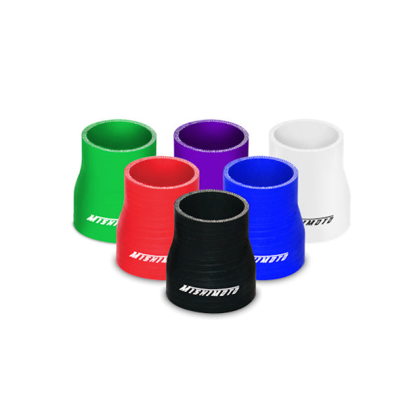 Mishimoto 2.0 to 2.5 Inch Black Transition Coupler - Bull Strap