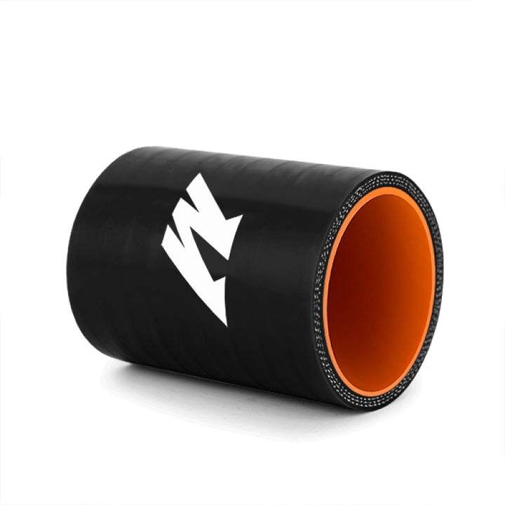 Mishimoto 2.0in Straight Coupler - Black - Bull Strap