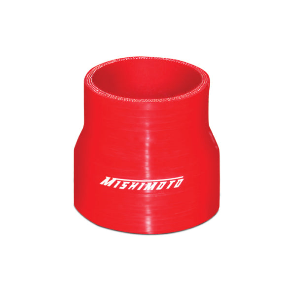 Mishimoto 2.5 to 3.0 Inch Red Transition Coupler - Bull Strap