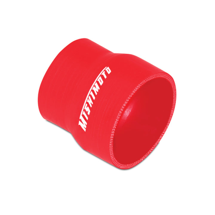 Mishimoto 2.5 to 3.0 Inch Red Transition Coupler - Bull Strap