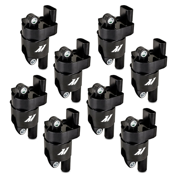 Mishimoto 2007+ GM LS Round Style Engine Ignition Coil Set - Bull Strap