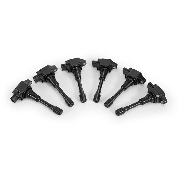 Mishimoto 2009-2020 Nissan 370Z Ignition Coil Set of 6 - Bull Strap