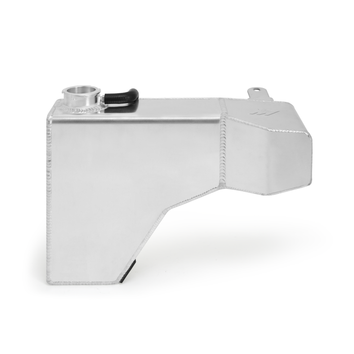Mishimoto 2011+ Dodge Challenger/Charger / Chrysler 300C Aluminum Expansion Tank - Natural Finish - Bull Strap