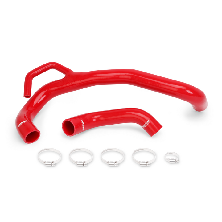 Mishimoto 2011+ Mopar LX Chassis 6.4L Hemi Red Silicone Hose Kit - Bull Strap