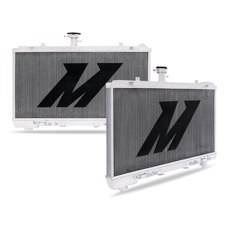 Mishimoto 2012-2015 Chevrolet Camaro SS V8 Aluminum Radiator - Bull Strap