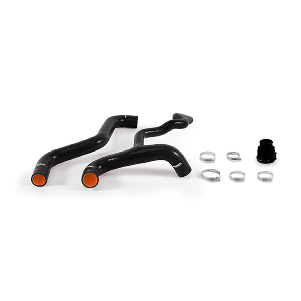 Mishimoto 2012+ Fiat 500 Abarth/Turbo Black Silicone Radiator Hose Kit - Bull Strap