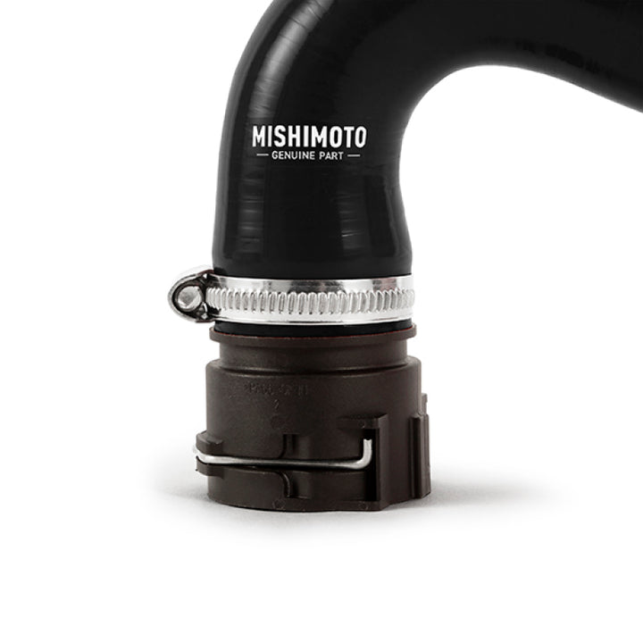 Mishimoto 2012+ Fiat 500 Abarth/Turbo Black Silicone Radiator Hose Kit - Bull Strap