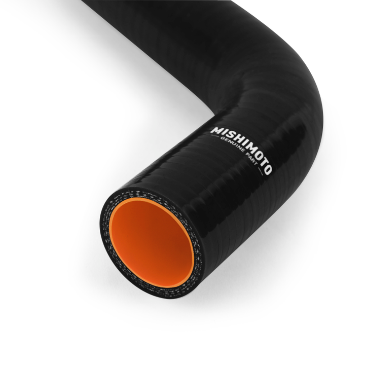 Mishimoto 2012+ Fiat 500 Abarth/Turbo Black Silicone Radiator Hose Kit - Bull Strap
