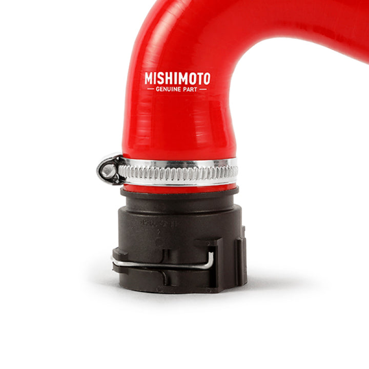 Mishimoto 2012+ Fiat 500 Abarth/Turbo Red Silicone Radiator Hose Kit - Bull Strap