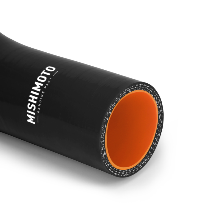 Mishimoto 2012+ Jeep Wrangler 6cyl Black Silicone Hose Kit - Bull Strap