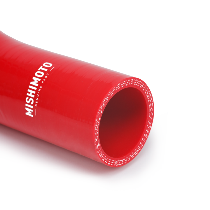 Mishimoto 2012+ Jeep Wrangler 6cyl Red Silicone Hose Kit - Bull Strap