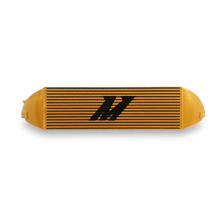 Mishimoto 2013+ Ford Focus ST Gold Intercooler w/ Black Pipes - Bull Strap