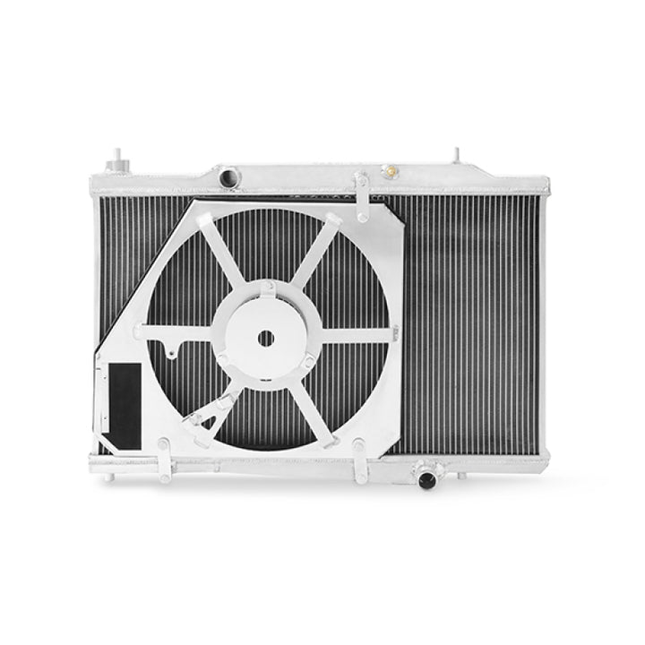 Mishimoto 2014+ Ford Fiesta ST Performance Aluminum Radiator & Fand Shroud Assembly - Bull Strap