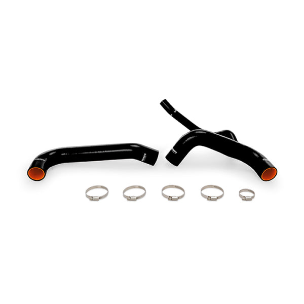 Mishimoto 2015+ Dodge Challenger / Charger SRT Hellcat Silicone Radiator Hose Kit - Black - Bull Strap