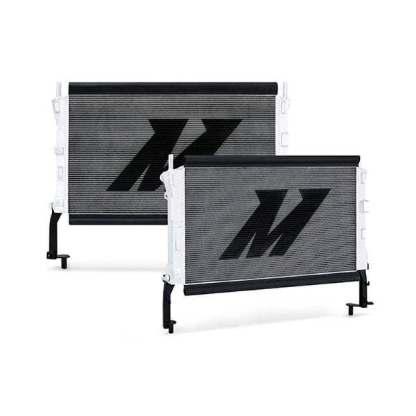 Mishimoto 2015+ Ford Mustang EcoBoost Performance Aluminum Radiator - Bull Strap