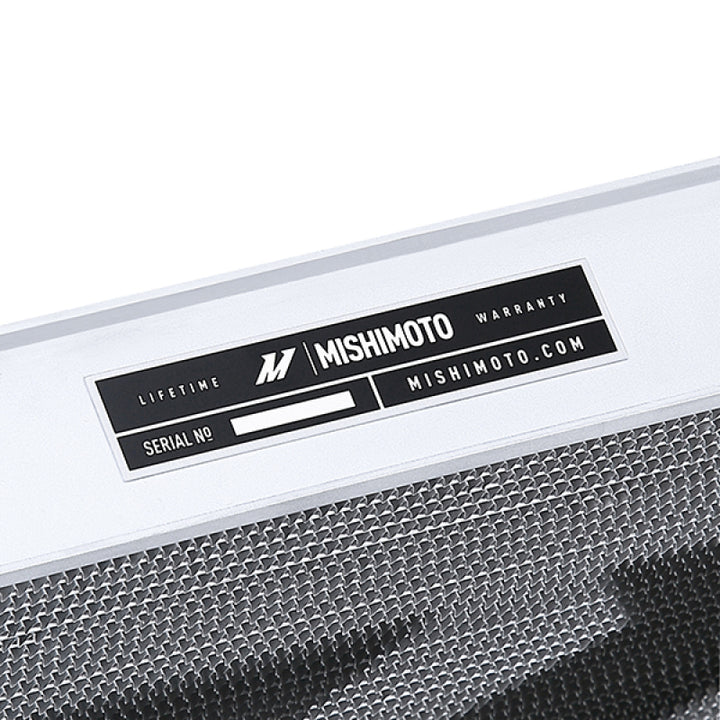 Mishimoto 2015+ Ford Mustang EcoBoost Performance Aluminum Radiator - Bull Strap