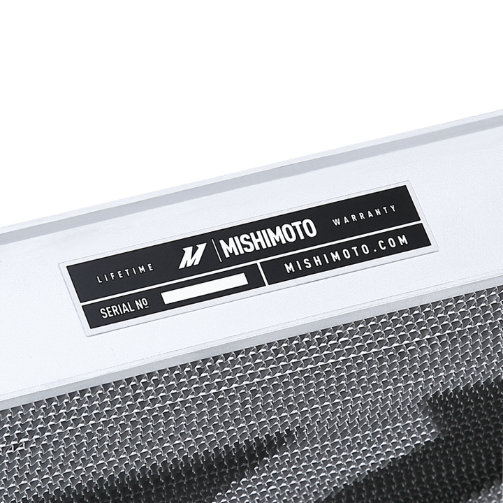 Mishimoto 2015+ Ford Mustang EcoBoost Performance Aluminum Radiator - Bull Strap
