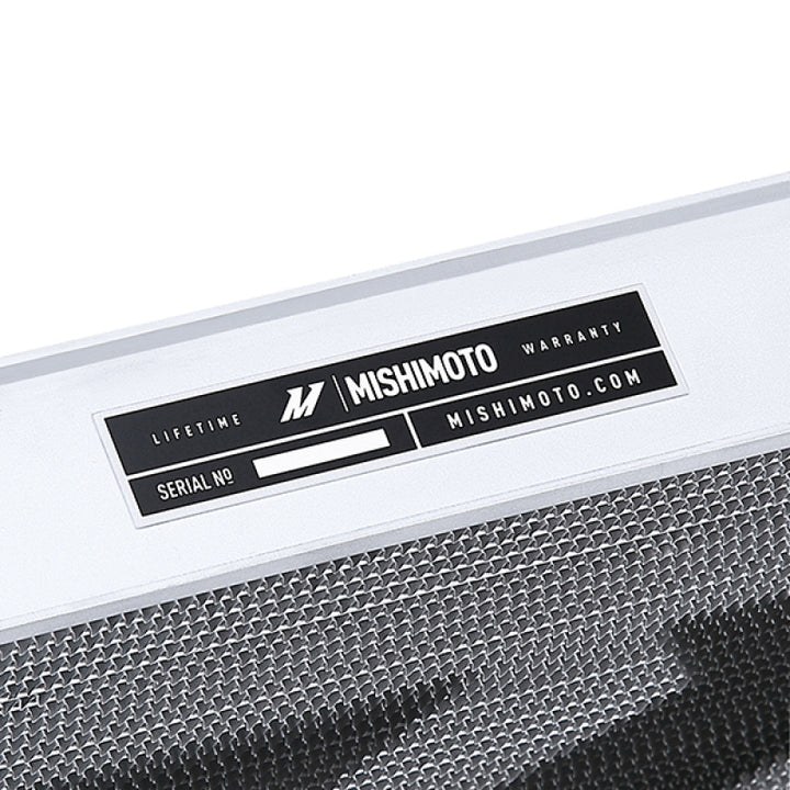 Mishimoto 2015+ Ford Mustang EcoBoost Performance Aluminum Radiator - Bull Strap