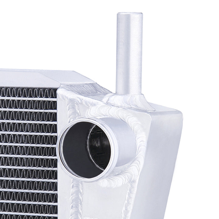 Mishimoto 2015+ Ford Mustang EcoBoost Performance Aluminum Radiator - Bull Strap