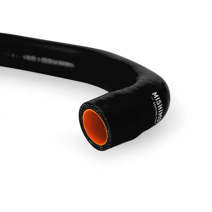 Mishimoto 2015+ Ford Mustang GT Silicone Lower Radiator Hose - Black - Bull Strap