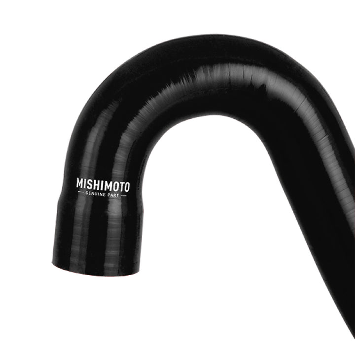 Mishimoto 2015+ Ford Mustang GT Silicone Lower Radiator Hose - Black - Bull Strap