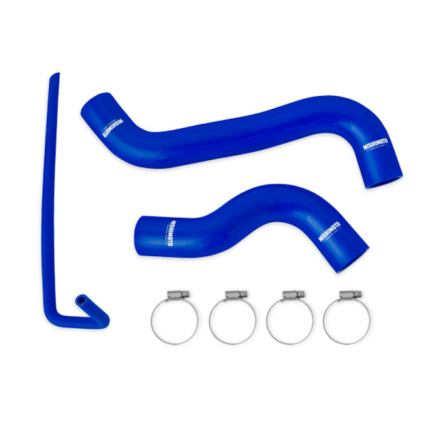 Mishimoto 2015+ Subaru WRX Silicone Radiator Coolant Hose Kit - Blue - Bull Strap