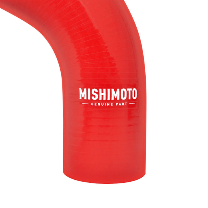 Mishimoto 2015+ Subaru WRX Silicone Radiator Coolant Hose Kit - Red - Bull Strap