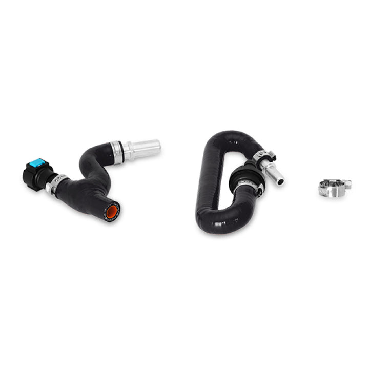 Mishimoto 2016 Ford Fiesta ST 1.6L Performance Air Intake Kit - Wrinkle Red - Bull Strap