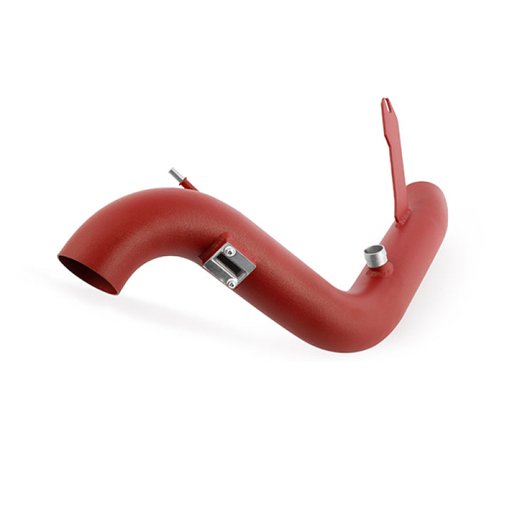 Mishimoto 2016 Ford Fiesta ST 1.6L Performance Air Intake Kit - Wrinkle Red - Bull Strap