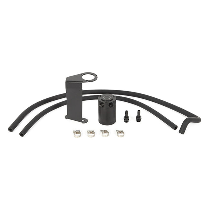 Mishimoto 2016+ Infiniti Q50 3.0T Baffled Oil Catch Can PCV Side - Bull Strap