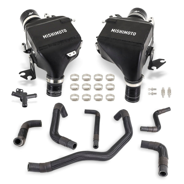 Mishimoto 2016+ Infiniti Q50/60 3.0T Performance Air-To-Water Intercooler Kit - Bull Strap