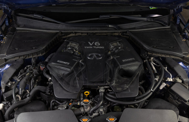 Mishimoto 2016+ Infiniti Q50/60 3.0T Performance Air-To-Water Intercooler Kit - Bull Strap