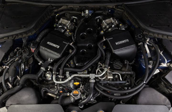 Mishimoto 2016+ Infiniti Q50/60 3.0T Performance Air-To-Water Intercooler Kit - Bull Strap