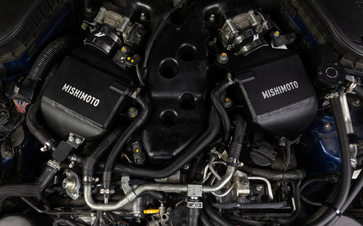 Mishimoto 2016+ Infiniti Q50/60 3.0T Performance Air-To-Water Intercooler Kit - Bull Strap