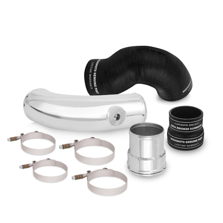 Mishimoto 2017+ Ford Powerstroke 6.7L Cold-Side Intercooler Pipe & Boot Kit - Bull Strap