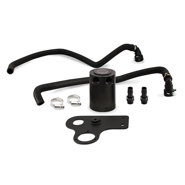 Mishimoto 2018+ Ford Mustang GT Baffled Oil Catch Can - PCV Side - Bull Strap