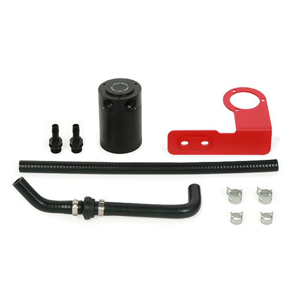 Mishimoto 2018+ Honda Accord 1.5T Direct Fit Catch Can - Red Bracket - Bull Strap