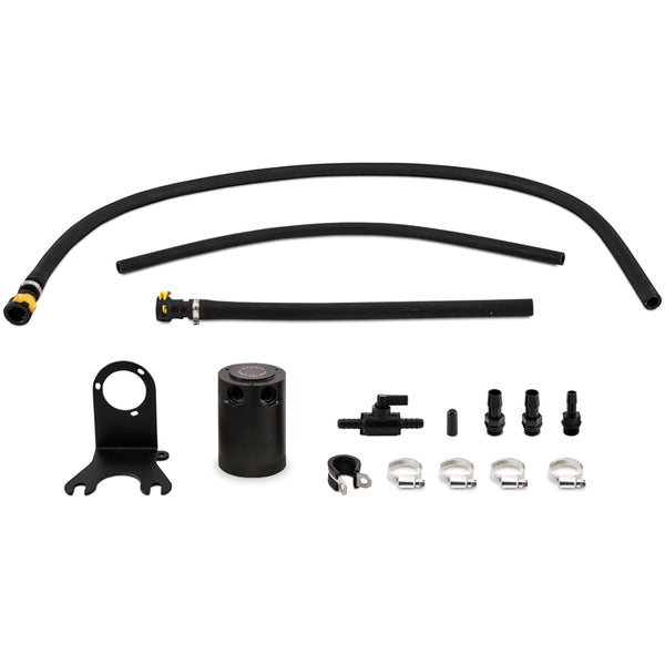 Mishimoto 2018+ Jeep Wrangler JL 3.6L Baffled Oil Catch Can - Bull Strap