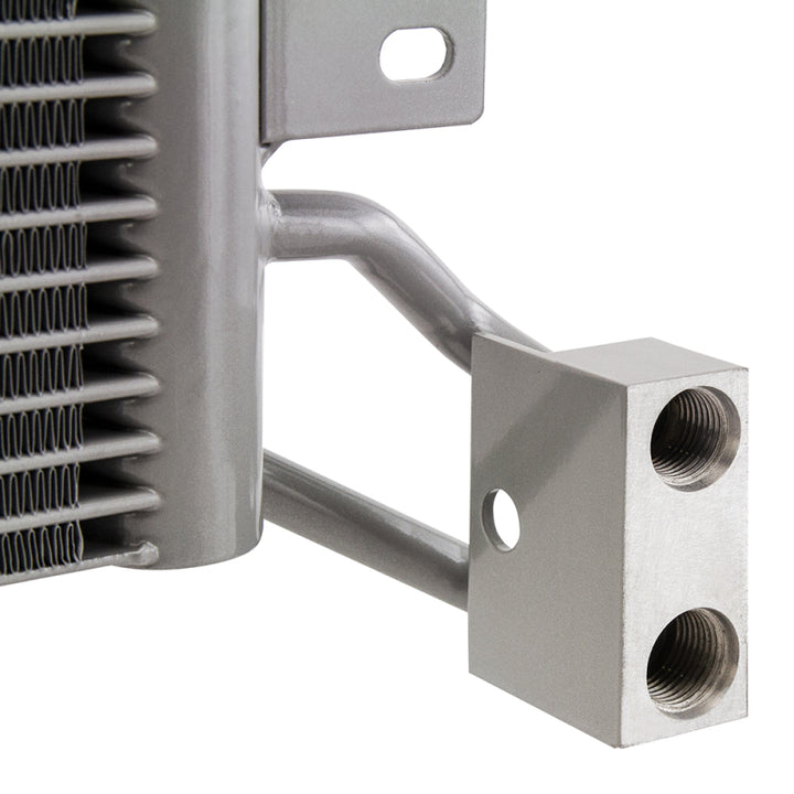 Mishimoto 2018+ Jeep Wrangler JL Performance Transmission Cooler - Bull Strap