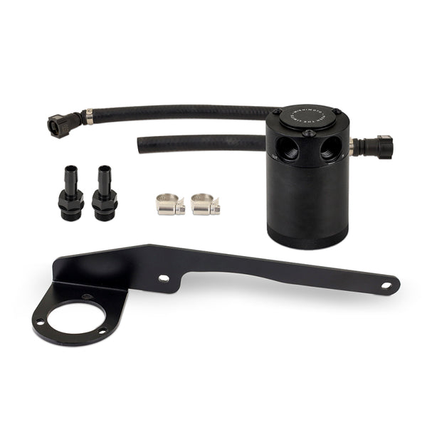 Mishimoto 2019+ Chevy Silverado 1500 5.3L/6.2L Baffled Oil Catch Can - Bull Strap