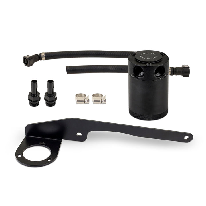 Mishimoto 2019+ Chevy Silverado 1500 5.3L/6.2L Baffled Oil Catch Can - Bull Strap