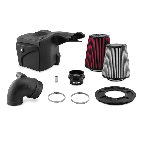 Mishimoto 2019+ Ford Ranger 2.3L EcoBoost Air Intake w/ Oiled Filter - Bull Strap