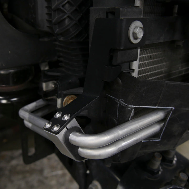 Mishimoto 2020+ Ford 6.7L Powerstroke Transmission Cooler Kit - Bull Strap