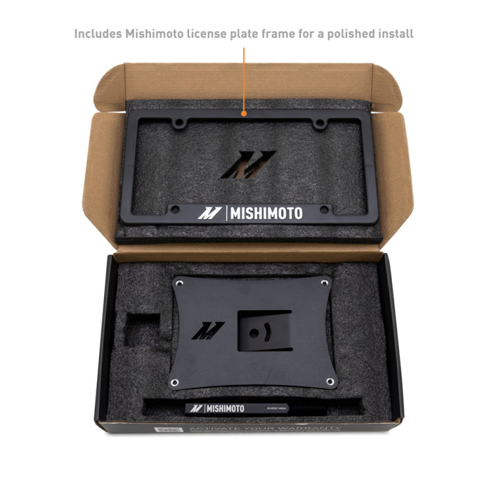 Mishimoto 2020+ Tesla Model Y License Plate Relocation Kit - Bull Strap