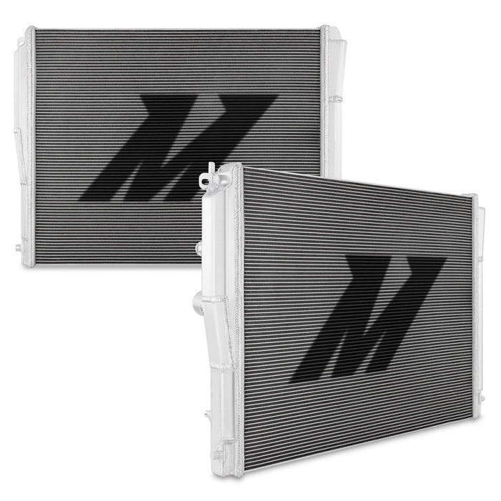 Mishimoto 2020+ Toyota Supra GR 3.0L Performance Aluminum Radiator - Bull Strap